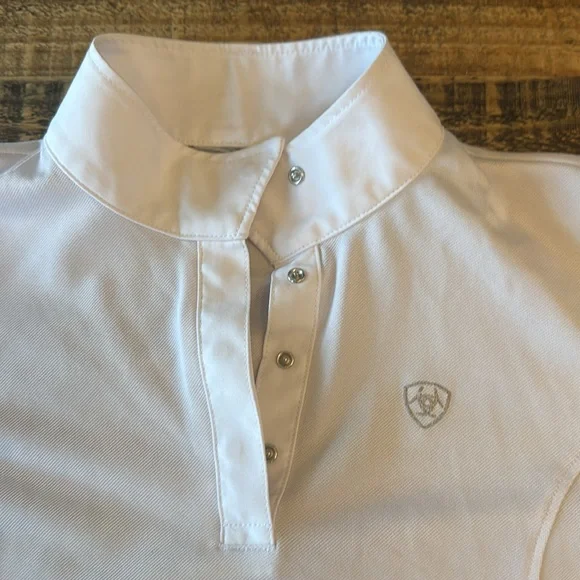 Ariat girls Aptos Show Shirt size 12/14 - Picture 2 of 12